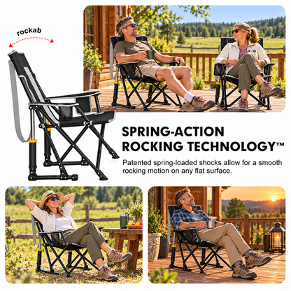 The Rock-Anywhere Auto-Shock Rocker – 2 Chair Set