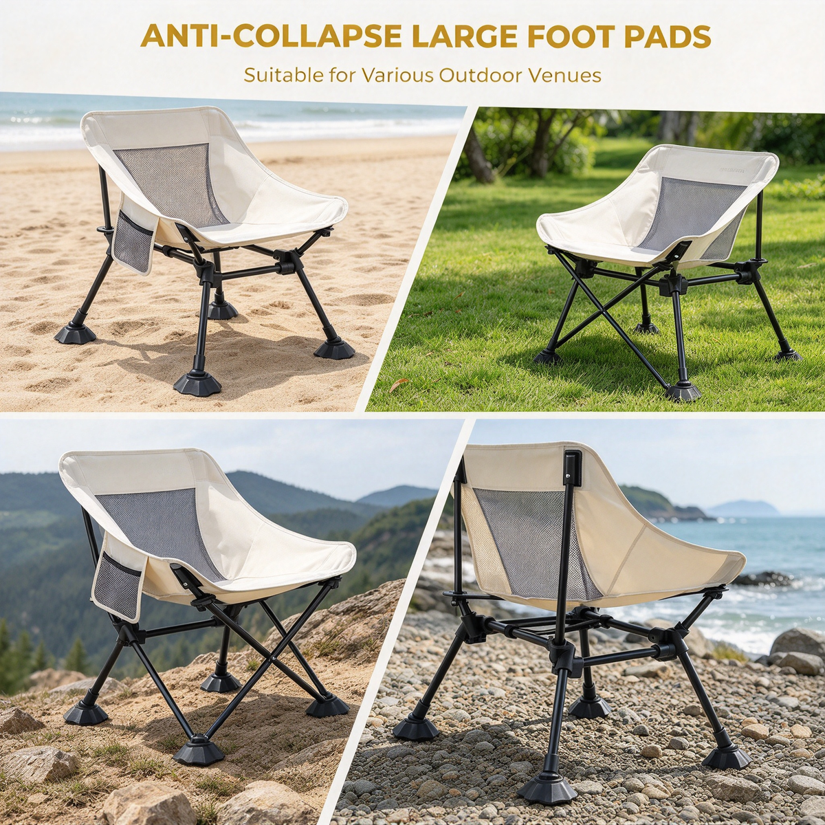 Compact Folding Camp Chair