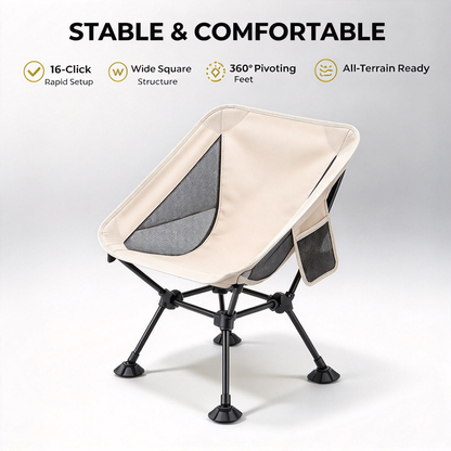 Compact Folding Camp Chair